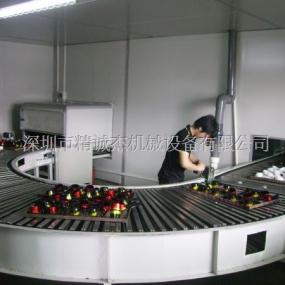 轉(zhuǎn)彎鏈板輸送機